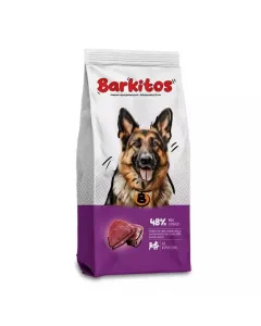 Barkitos - karma dla psa 18kg, wołowina z ryżem