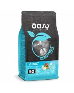 Oasy - karma dla psa 2,5kg Grain Free Adult Small/Mini ryba