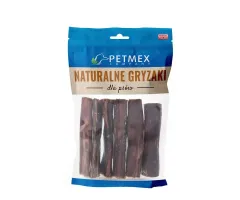 Gryzak dla psa naturalny przełyk wołowy okrągły przysmak PETMEX 200g