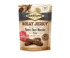 Carnilove - przysmak dla psa meat jerky fillet beef wołowina 100g