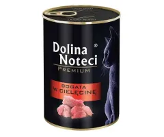 Dolina Noteci mokra karma dla kota Premium, cielęcina 400g