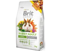 Brit Animals Rabbit Adult Complete - pokarm dla królika 3kg