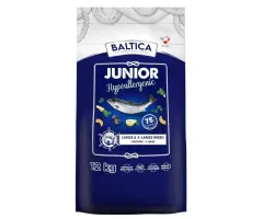 Baltica - karma dla psa 12kg Junior Hypoallergenic Large&X-Large Breed łosoś