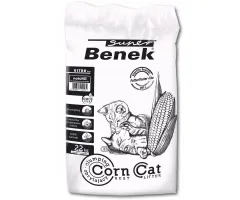 Super Benek - żwirek dla kota kukurydziany Corn Ultra, naturalny 35l