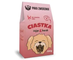 Paka Zwierzaka - przysmak dla psa ciastka zając z burakiem 200g