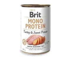 Mokra karma dla psa Brit Mono Protein monobiałkowa indyk ze słodkimi ziemniakami 400g