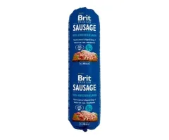 Mokra karma dla psa Brit Premium Sausage Chicken&Lamb kurczak z jagnięciną 800g