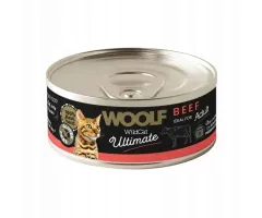 Woolf mokra karma dla kota Wild Cat Ultimate, wołowina 85g