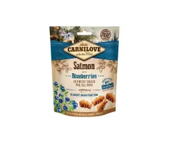 Carnilove - przysmak dla psa crunchy snack salmon&blueberries łosoś z jagodami 200g