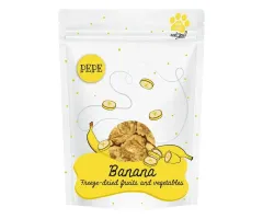 Paka Zwierzaka - przysmak dla psa PEPE, liofilizowany banan 20g