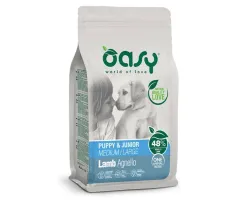 Oasy - karma dla psa 2,5kg One Animal Protein Puppy&Junior Small/Mini jagnięcina