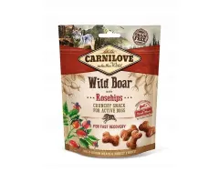 Carnilove - przysmak dla psa crunchy snack wild boar&rosehips dziczyzna z dziką różą 200g