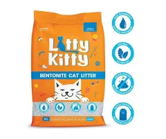 Litty Kitty - żwirek dla kota bentonitowy zbrylający, naturalny 25l