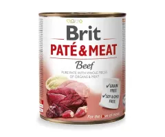 Mokra karma dla psa Brit Pate&Meat wołowina 800g