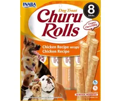 Inaba - przysmak dla psa Dog Churu Rolls Wraps, kurczak 8x12g