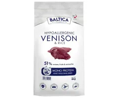 Baltica - karma dla psa 6kg Adult Hypoallergenic Mono Protein Small Breed dziczyzna z ryżem