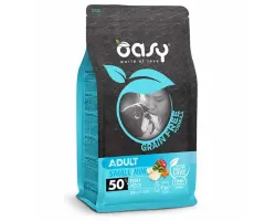 Oasy - karma dla psa 2,5kg Grain Free Adult Small/Mini ryba