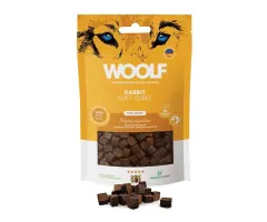 WOOLF - przysmak dla psa soft cubes monoprotein rabbit królik 100g