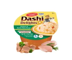 Inaba mokra karma dla kota Dashi Delights, kurczak i płatki tuńczyka 70g