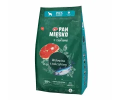 Pan Mięsko - karma dla psa 9kg z ziołami wołowina z tuńczykiem S