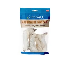 Gryzak dla psa naturalny łapa królika z futrem przysmak PETMEX 100g