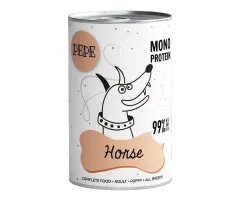 Mokra karma dla psa Paka Zwierzaka PEPE Mono Protein Horse konina 400g