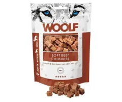 WOOLF - przysmak dla psa soft chunkies beef wołowina 100g