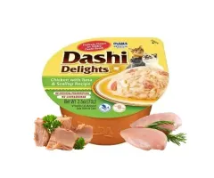 Inaba mokra karma dla kota Dashi Delights, kurczak, tuńczyk i przegrzebki 70g