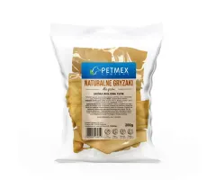 Gryzak dla psa naturalny skóra wołowa 15cm przysmak PETMEX 200g