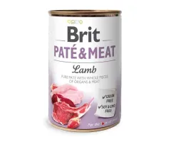 Mokra karma dla psa Brit Pate&Meat jagnięcina 400g