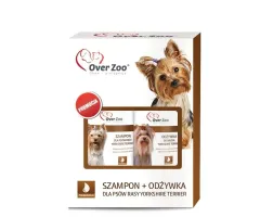 Over Zoo szampon i odżywka dla psów rasy Yorkshire Terrier 250/240ml