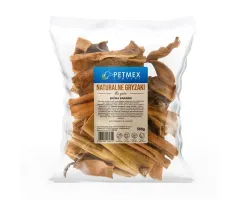 Gryzak dla psa naturalny skóra barania przysmak PETMEX 500g