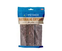 Gryzak dla psa naturalny paski z jelenia przysmak PETMEX 200g