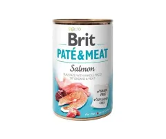 Mokra karma dla psa Brit Pate&Meat Salmon łosoś 400g