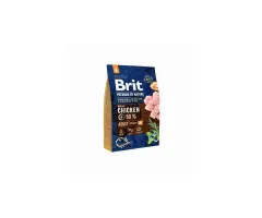 Brit - karma dla psa 3kg Premium by Nature Adult M kurczak