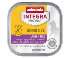 Animonda mokra karma dla kota Integra Protect Sensitive, jagnięcina z ryżem 100g