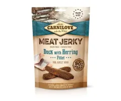 Carnilove - przysmak dla psa meat jerky fillet duck&herring kaczka ze śledziem 100g