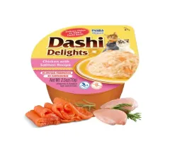 Inaba mokra karma dla kota Dashi Delights, kurczak i łosoś 70g