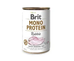 Mokra karma dla psa Brit Mono Protein monobiałkowa królik 400g